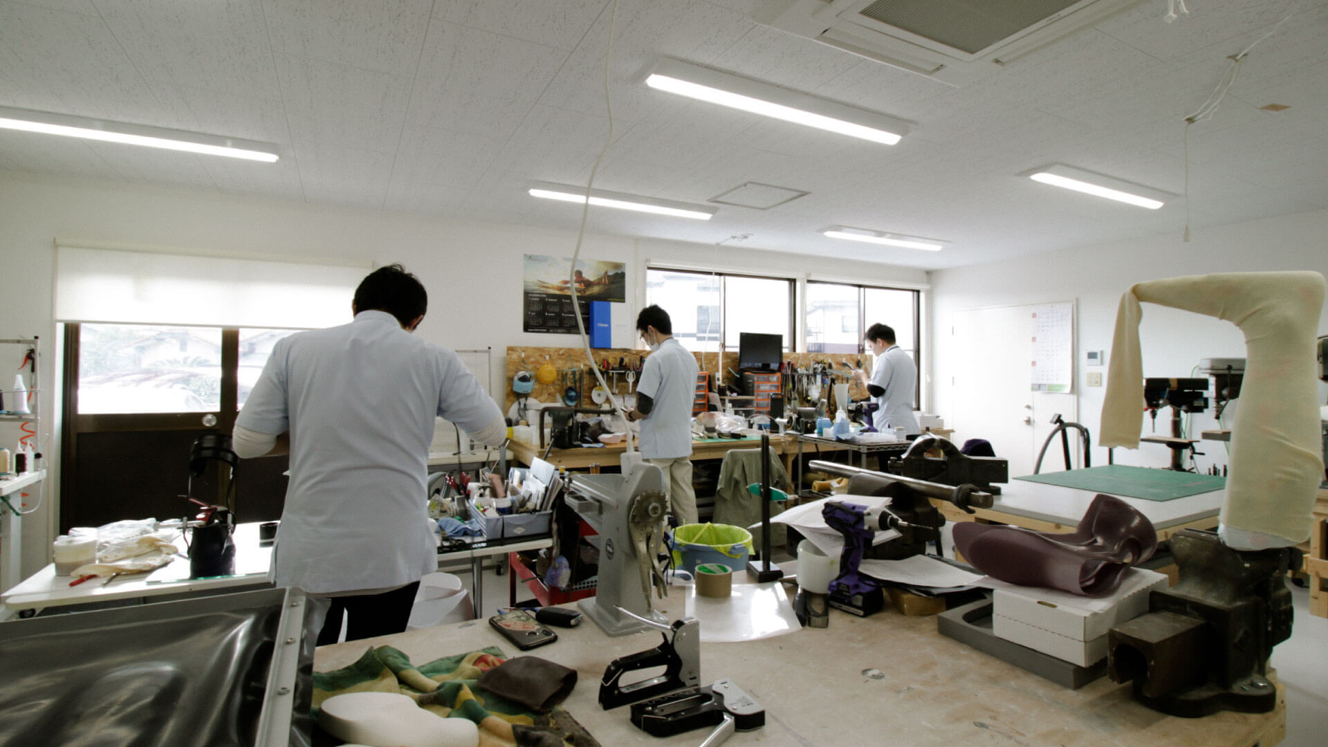 職人の製作風景